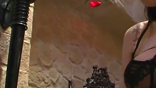 German femdom - Piss on slave