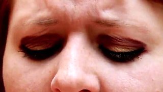 Hot teen student plays with her tight pussy and moans hard