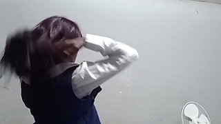 Hot black 18 year old school slut sucks her step daddies perfect cock