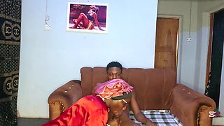 Baby Mama Drops by the House to Take This BBC and She Gives Hot Blowjob She’s Nasty