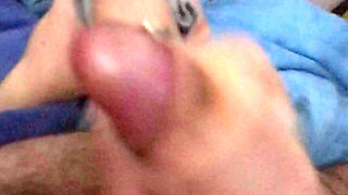 How Nice When During the Night Your Wife Decides to Give Me a! and What a Beautiful Cumshot!