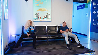 Airport Security Leaves No Cock Unsucked Airport Security Leaves No Cock Unsucked  Brazzers