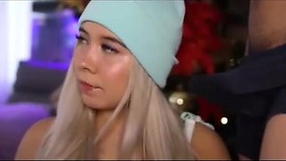 Pliable nubile ballerina is gargling a stiff knob and getting banged while doing her opening up routine