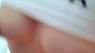 Blonde Czech amateur babe fucks outdoor POV