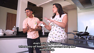 Sex Between Service Girl and Young Man While Her Parents Are Not Home