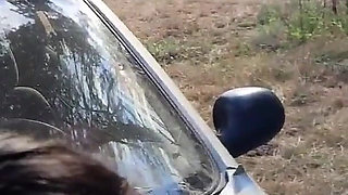 Sex Near a Car in an Outdoor Place