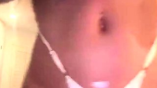 Big boobs milf masturbates with her dildo