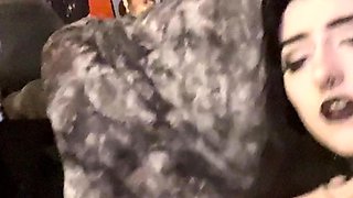 Sexy teen ebony solo toy masturbation