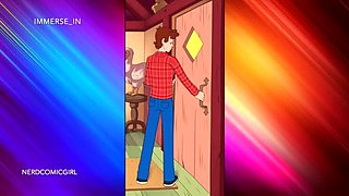 Gravity Falls Hentai Parody - Mabel Pines Pussy Licking & Cowgirl Sex