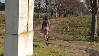 Patricia Visits The Farm For The First Time And Strips