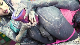 ZFilmz Anuskatzz And Lily Lu Fists And Gapes FETiSH