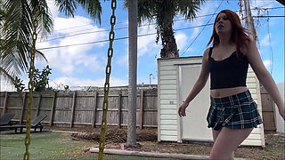 Sharing the Room with Redhead Step Sister - Onyx Reign - Family Therapy - Alex Adams