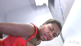 Horny afro honey wants to get her ass fucked by a white dick: Big Tits, Anal  Hardcore Porn