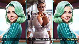 Ai wet dreams pt.10 - Hard generated Ai porn with sexy girls