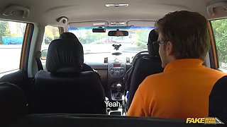 Tits...tits every fucking where - faux driving school