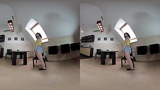 Luci In The Diningroom - Solo Amateur Strip And Masturbate