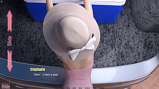 18 Plus Stepsister Loves Me Rubbing Her Pussy With My Cock