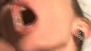 Double Penetration and Cumshot in Mouth for Fantastic Busty MILF with Perfect Body