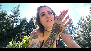 Microbikini Smoking Goddess Worship