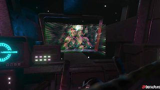 Emily Woods' Wild Desire in a Sci-Fi Scene