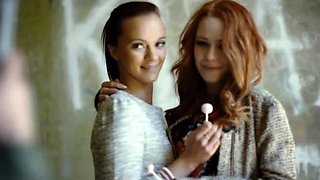 Amateur sex videos two busty brunette lesbians licking pussy