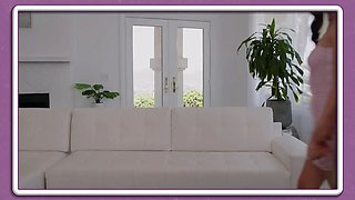 Dark haired bombshell serena hill gets her tight snatch screwed by Ryan Driller