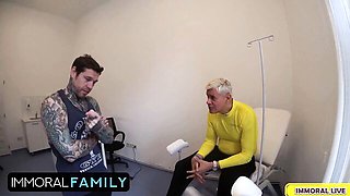 Real orgasm trailer with aphrodisiac Matt Bird and Dean Van Damme from Immoral Family