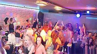 Dirty Slutwives &amp; Girlfriends Get Out Of Control At Strip Night