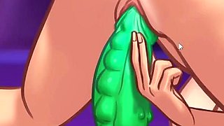 Blowjob Scene with Cumshot - Summertime Saga