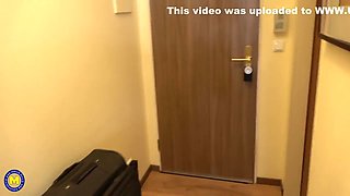 Busty German Milf Krizzi Gets Fucked After Dinner Date!