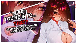 Dominant woman, hentai anime, roleplay