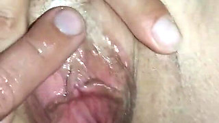 Rubbing Wet Pussy Clit While Getting Anal Fucked!