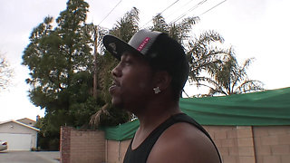 Blonde pawg student versus Monster cock BBC