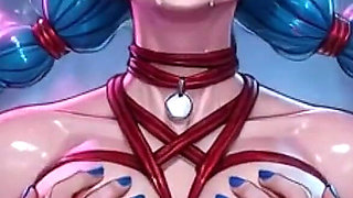 Jinx Shibari Suspension & Floor Bondage Ahegao Compilation