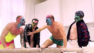 DP Double Penetration Anal Ass Gangbang Group Sex Three