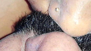 Tamil husband makes his wife who has a big ass bend over and thrusts into her.