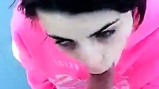 Hot amateur teen blowjob and facial HD video