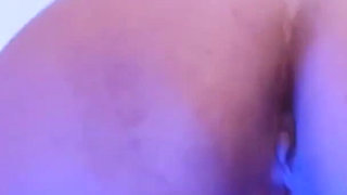Fluor Fishnet Twerk Booty Shaking Tits Bouncing in Pigtails