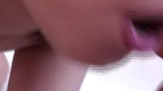 Oriental Employees Scene 3 Busty Japanese Asuka 3 Fucked with a Big Dildo in Her Hairy Pussy