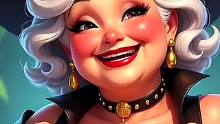 Topless Granny Animation