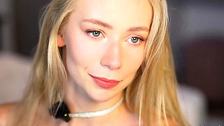 Sweaty Blonde Moans Loudly as She Takes Every Inch