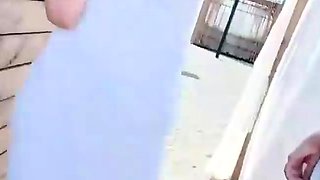 Amateur euro teen fucked doggystyle