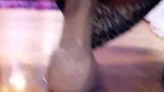 Amateur blonde teen panties play