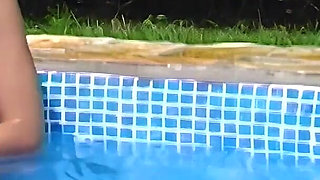 Lesbian Teens in the Pool (remastered)