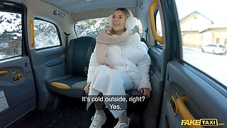 Faux cab glorious underwear model is happy to have hard fast porno with the driver