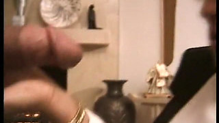 Hot and sexy blonde takes some dildos in the ass and not just dildos...
