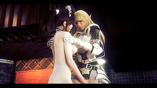 Uncensored Hentai 3D - Maid Sex with 2 Boys and 1 Girl - Japanese Asian Manga Anime Film Game Porn