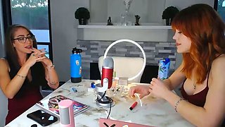 Amateur student blowjob on the balcony pov