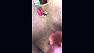 Wife in shawer hot boddy