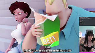 Elastigirl treats a humungous girthy dinky